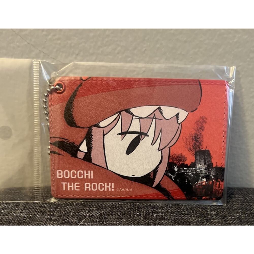 Bocchi The Rock! Leather Pass Case Goto Hitori Brand New US Seller